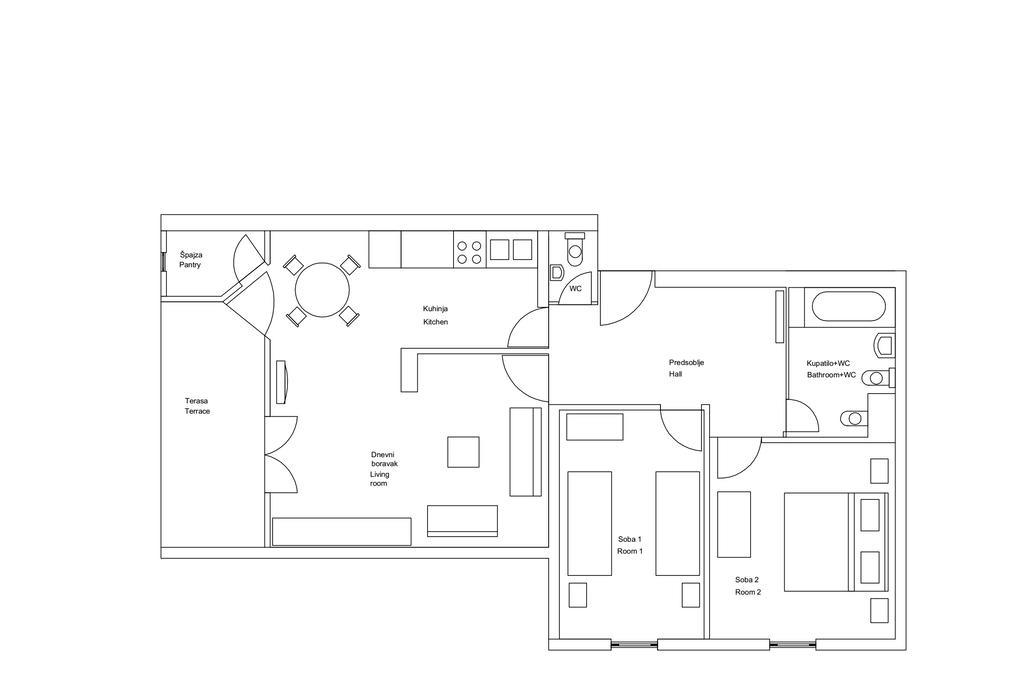 Apartment Irene Pola Esterno foto